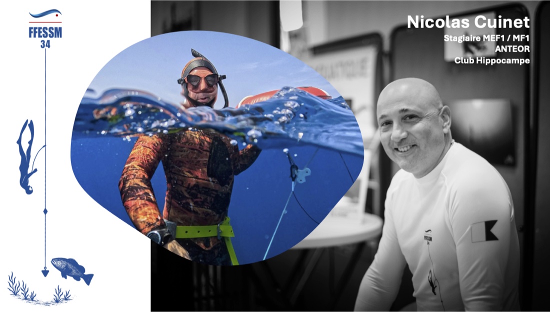 Nicolas Cuinet — Stagiaire MEF1 / MF1, ANTEOR · Club Hippocampe